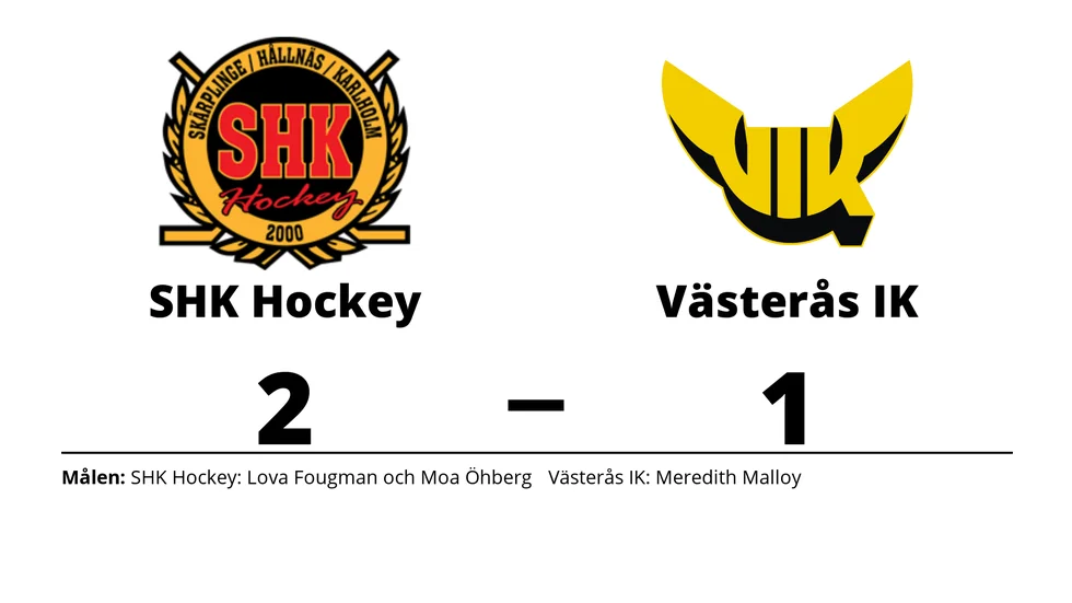 SHK Hockey Club vann mot Västerås IK