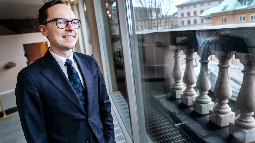 NYBAKAD. Mats Persson (L) är utbildningsminister i Ulf Kristerssons (M) regering. 
