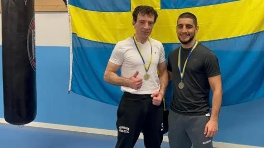 Daniel Arsouzi och Darwin Irmak möttes i finalen i HS60-klassen i SM. Där tog Daniel guldet på poäng. 