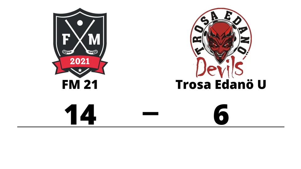 FM 21 vann mot Trosa Edanö IBK U-lag
