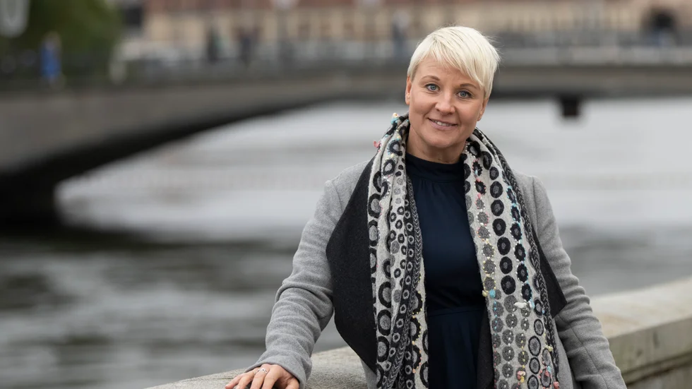 Anna Tenje, äldre- och socialförsäkringsminister (M).