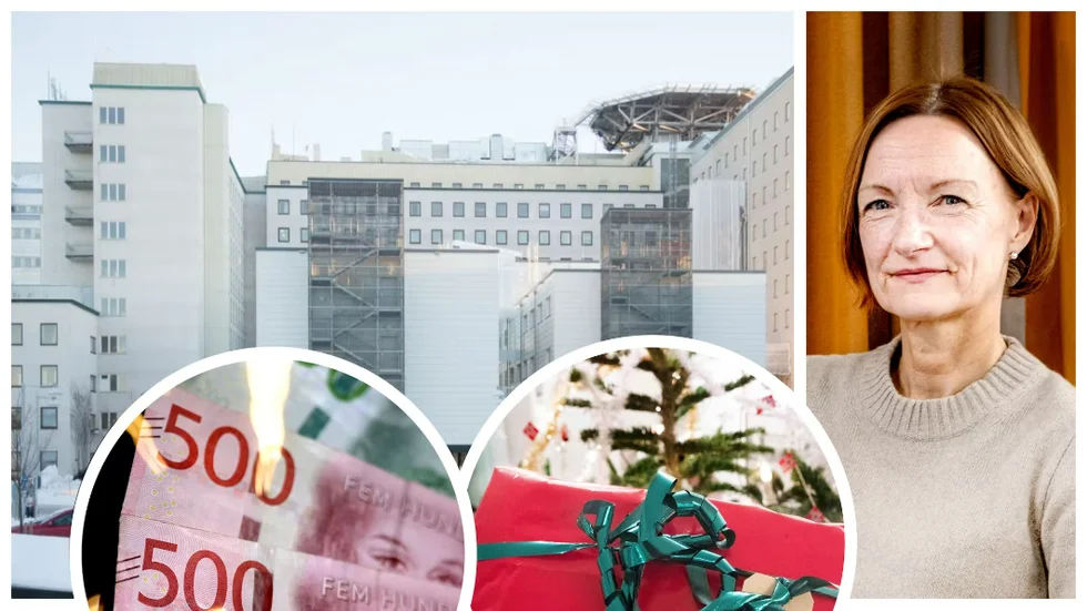 Region Västerbotten tillhör de regioner i landet som ger sina anställda minst i julgåva. HR-direktör Kia Ronnhed förklarar att man valt att ligga kvar på den nivå man haft de senaste åren.