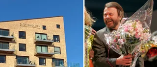 Musikalartist med Abbakoppling uppträder på Slottsholmen