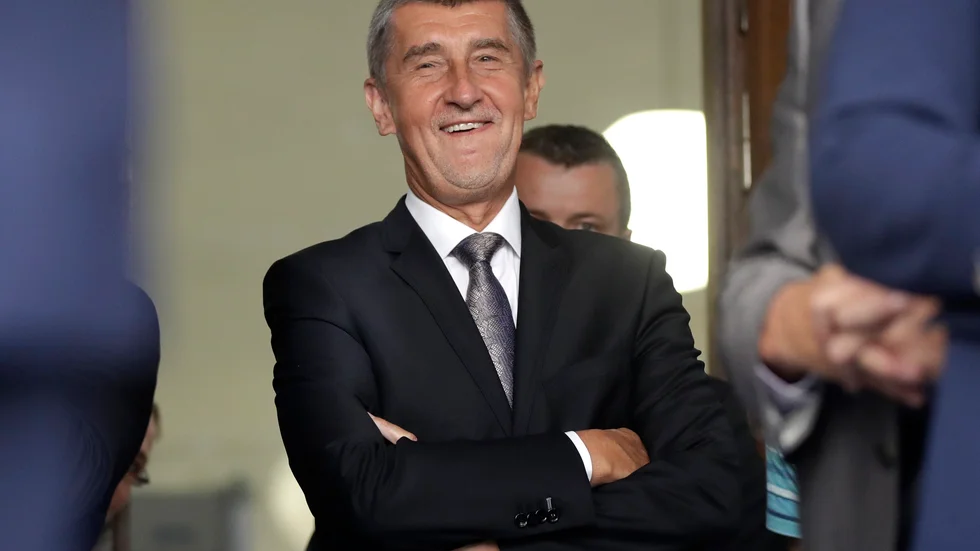 Tjeckiens tidigare premiärminister Andrej Babis. Arkivbild.