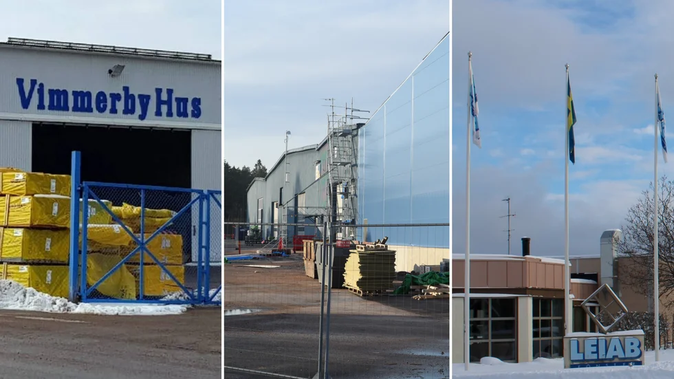 Prognosen ser mörk ut för bostadsbyggandet i Sverige. Men än menar de lokala företagen att de stora effekterna uteblivit. 