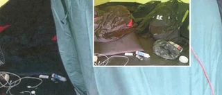 Mardrömmen på festivalen: Okänd tog sig in i tältet