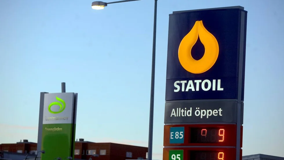Statoil i Jokkmokk försattes i konkurs under torsdagen. Bilden är tagen från en statoilmack i Luleå.