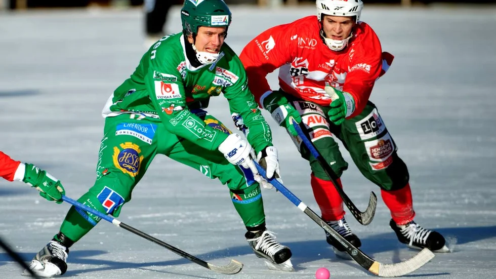Pekka Rintala, till höger, om jätteskrällen.