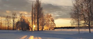 Dagens läsarbild: Vacker sol vid Piteälvens fot