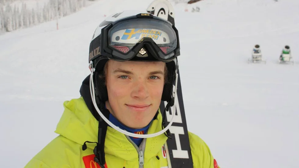 Grym helg. Hannes Grym noterade två pallplatser i FIS-tävlingar i Hassela i helgen.