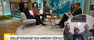 Här dyker miljonsuccén från Skellefteå upp - med en av Sveriges största artister • Besökte Nyhetsmorgon i TV4