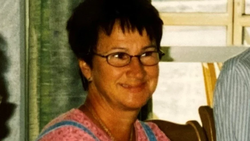 Britt-Marie Öberg har somnat in.