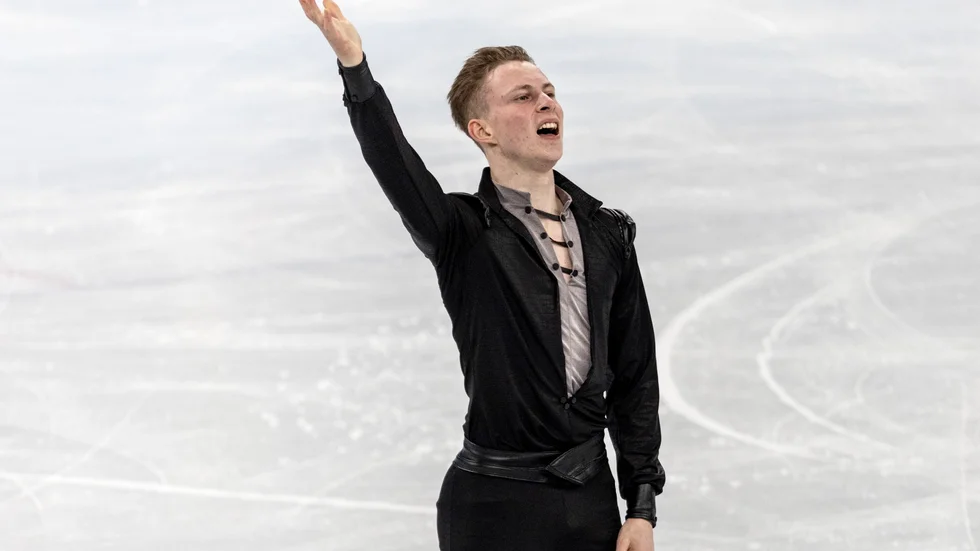 Nikolaj Majorov blev tvåa i SM i konståkning. Arkivbild.