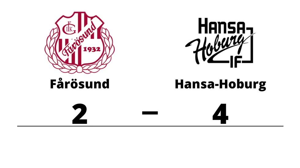 Fårösunds GOIK förlorade mot IF Hansa-Hoburg