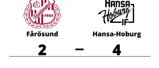 Första segern för säsongen för Hansa-Hoburg