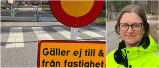 Central pulsåder avstängd – och snart stängs rondell i tre veckor