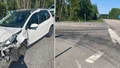Svängde av i för hög fart – körde över mc-förare