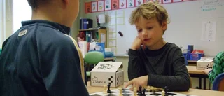 Ingen matt när knattar spelar schack