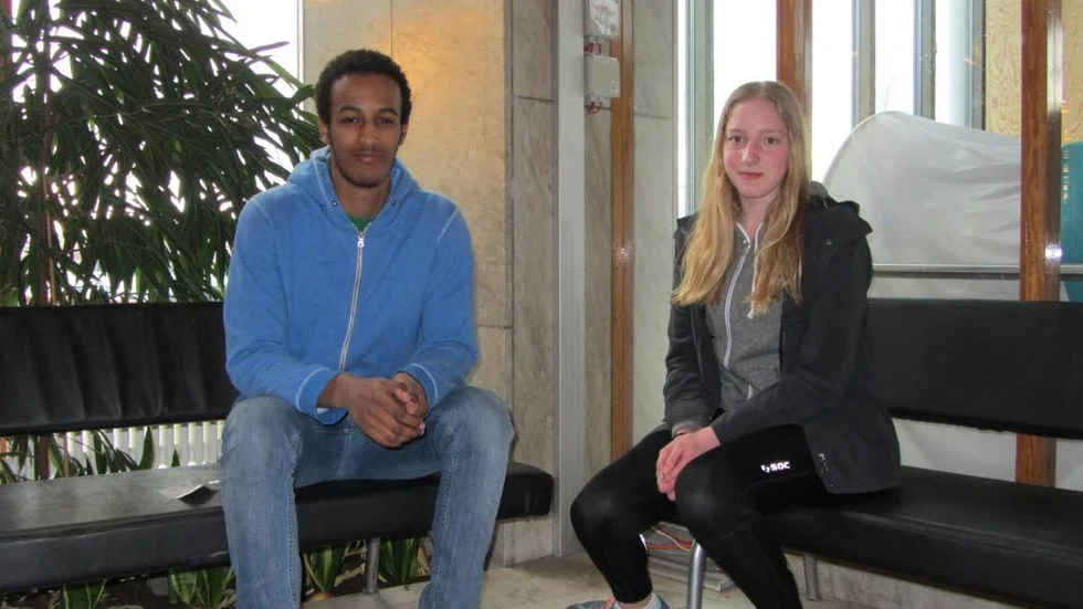 Alexander Yemane och Stephanie Vissher