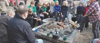 Politiker besökte lägerskola