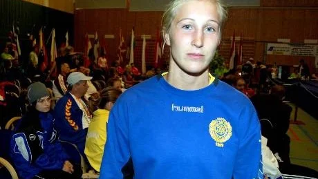 BESVIKEN. Helena Allandi, 21, var mycket besviken efter den missade biljetten till OS i Peking. Foto: GÖRAN LAHTI