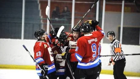 Jubel. Boden lyckades vända och vinna mot Lycksele.  Foto: PETRA ISAKSSON