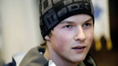 ny skalp. Öjebykillen Johan Lidman, Älvsby MS, vann SM i stadioncross i helgen - före Emil Öhman.Foto: LINDA WIKSTRÖM