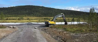 Här växer nya skjutbanan fram