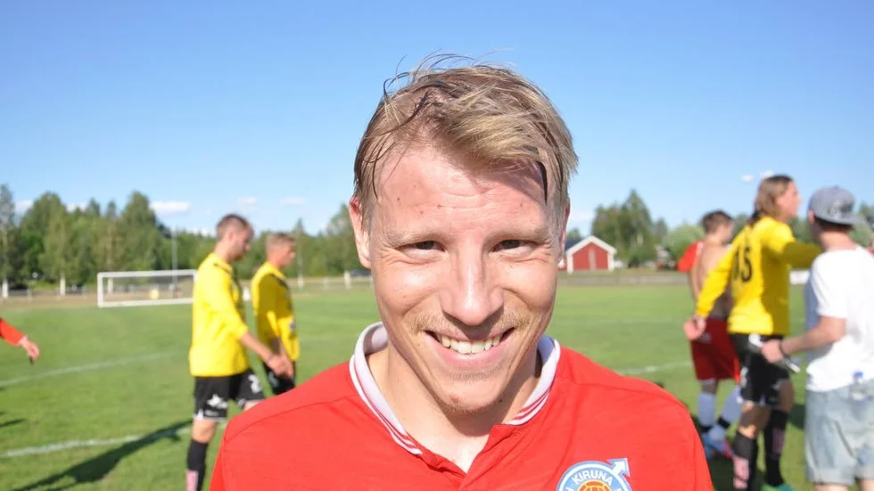 Planens bäste. Per Anders Pokka, Kiruna FF visade klass i bortamötet mot Infjärden.