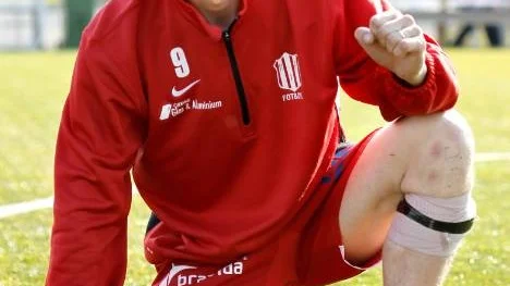 Victor Brännström är redo för spel igen efter att ha haft problem med ena lårets baksida. (Arkivbild)