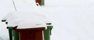 Trångt för snöröjningen på de gröna rutterna
