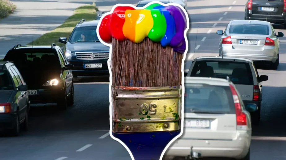 Transportstyrelsen har sammanställt hur färgfördelningen ser ut bland de cirka 190 000 personbilar som finns i länet.