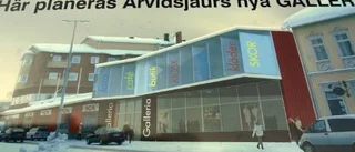 Arvidsjaurs handel tveksam till galleria