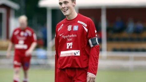Victor Brännström gjorde matchens enda mål när Piteå IF vann i premiären. (Akrivbild)