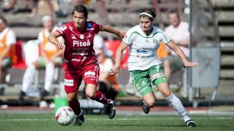 Victoria Forsmark och PIF besegrade Hammarby borta den 23 juli med 2-0. Blir det samma visa i morgon?