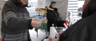 Marknadsknallarna på plats i Arvidsjaur