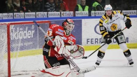 Mattias Modig hade en tung afton i buren. Dags för Anders Nilsson mot Rögle? (Arkivbild).