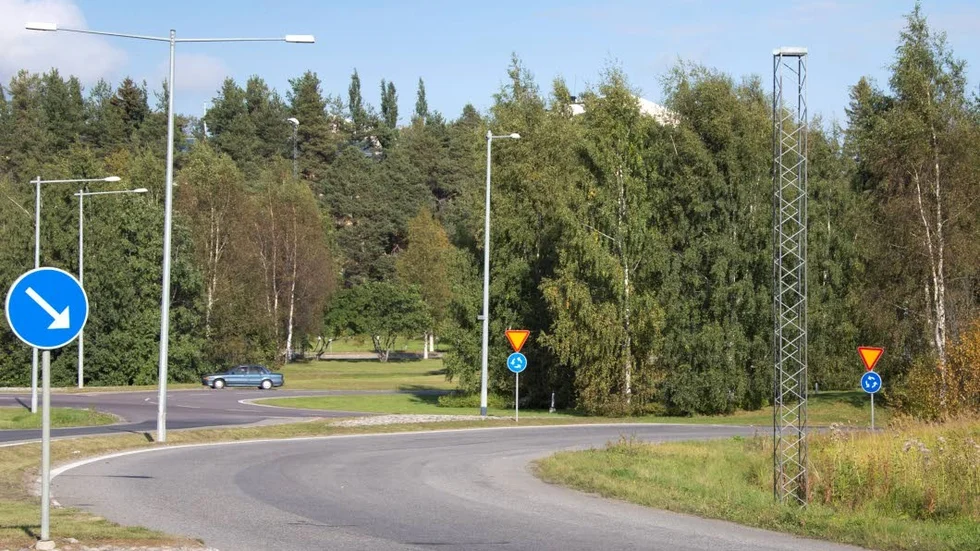 Fel rattfyllerist. Domen PT relaterade gällde inte nermejningen av stolpar i Statoilrondellen utan ett annat fall på samma plats.