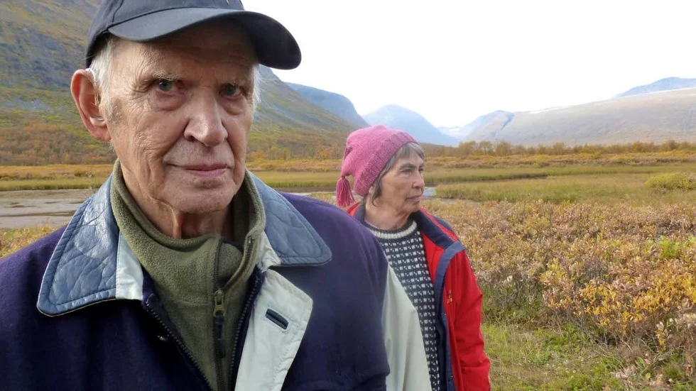 Återvände. I samband med inspelningen av "Parkvakten i Sarek" kom Edvin Nilsson och Isa Sundberg tillbaka till Rapadalen efter 15 års uppehåll.