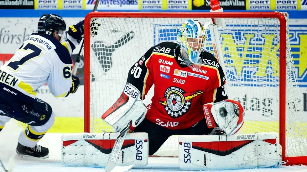 Filip Gustavsson i Luleådressen.