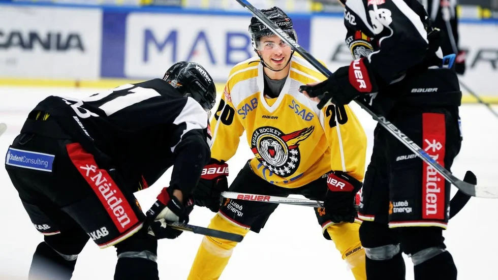 Victor Ekarv i Luleåtröjan.