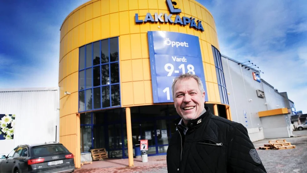 Vid det stora stråket. Privatkonsumenterna, och närheten för byggarna, är måltavlan för nyförvärvet i Luleå, enligt vd Mikael Hjorth.