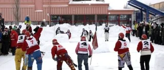 Till helgen blir det snöbollskrig