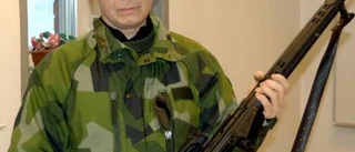 Hemvärnsmän protesterar