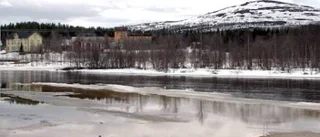 Vårflodslugn i Gällivare