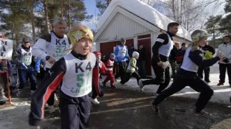 Så här såg det ut när Gåsrundans rekordsäsong startade. På måndag är det dags igen. Blir 2009 ett nytt rekordår för löpserien i och kring kvarteret Gåsen i Arvidsjaur? (Arkivbild)