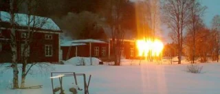 Storbranden i Öjebyn kan vara mordbrand