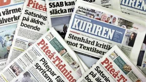 Piteå-Tidningen backar 400 exemplar i upplaga. I jämförelse med NK och NSD är det ett tämligen blygsamt tapp, då dessa tillsammans minskar med 5 000 exemplar.