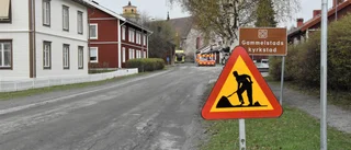 Begränsad framkomlighet i Kyrkbyn under sommaren