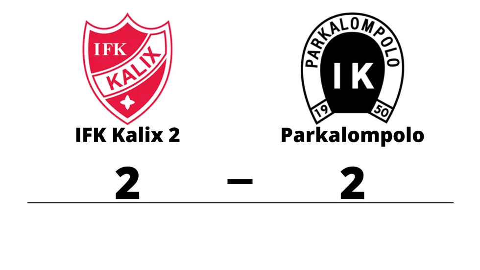 IFK Kalix 2 spelade lika mot Parkalompolo IK